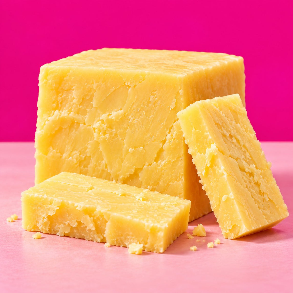 Bourbon Cheddar bourbon cheese cut into wedges