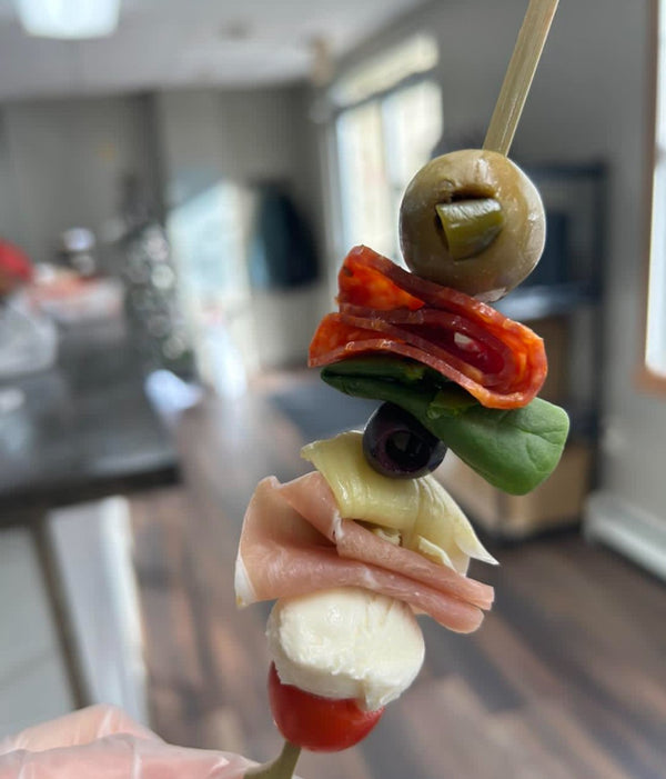 Antipasto skewers