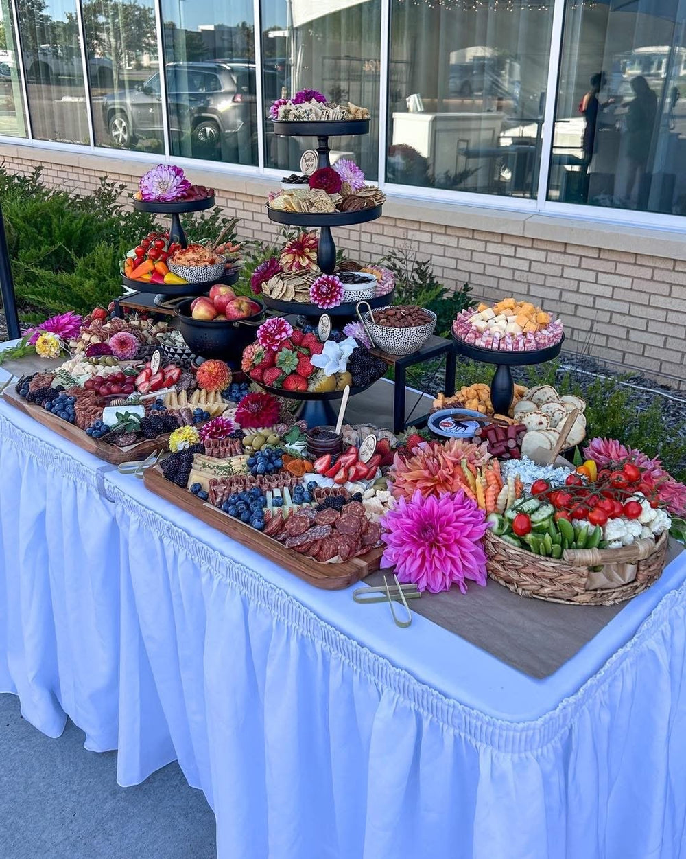 Outdoor celebration: grazing table by That Girl Brie